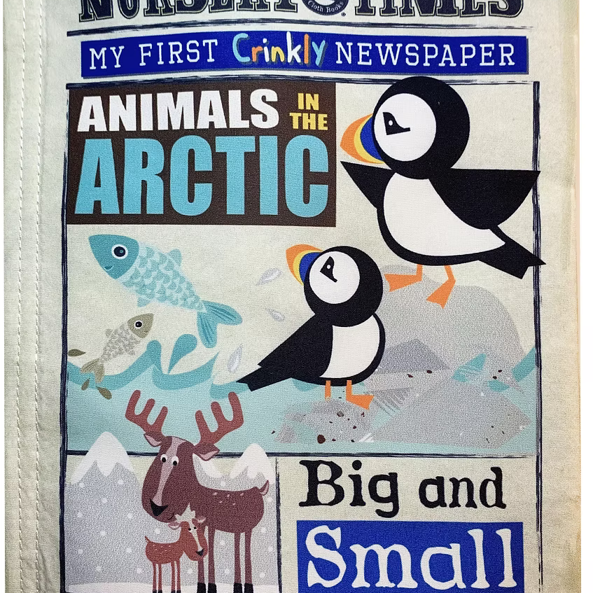 Jo & Nic's Crinkly Cloth Books - Arctic Animals