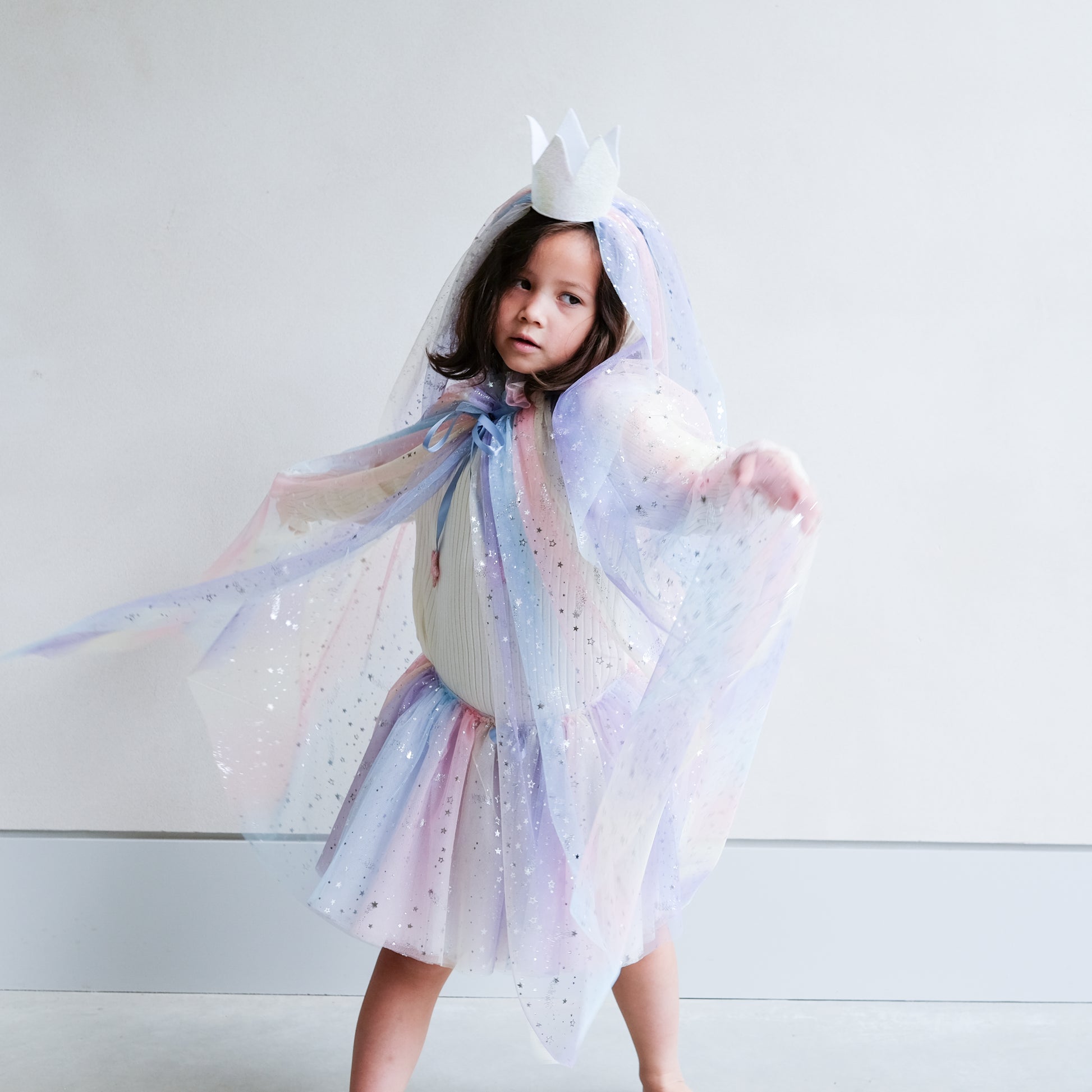 Mimi & Lula Ombre Rainbow Crown
