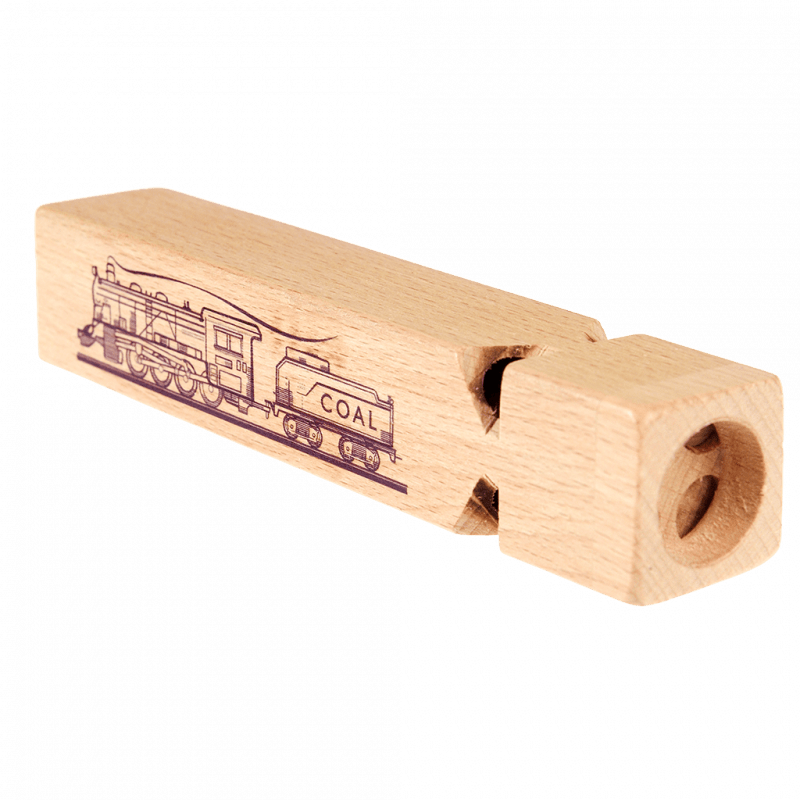 Rex London Traditional Wooden Train Whistle