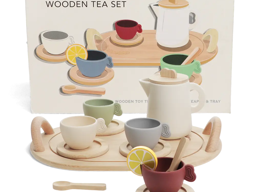 Rex London Wooden Toy Tea Set