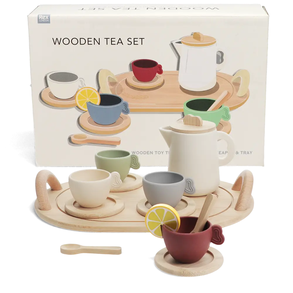 Rex London Wooden Toy Tea Set
