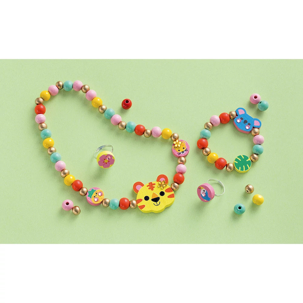 Janod Wooden Jewellery Kit - Secret Jungle