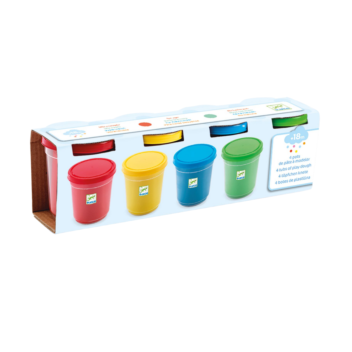Djeco 4 Pots Play Dough