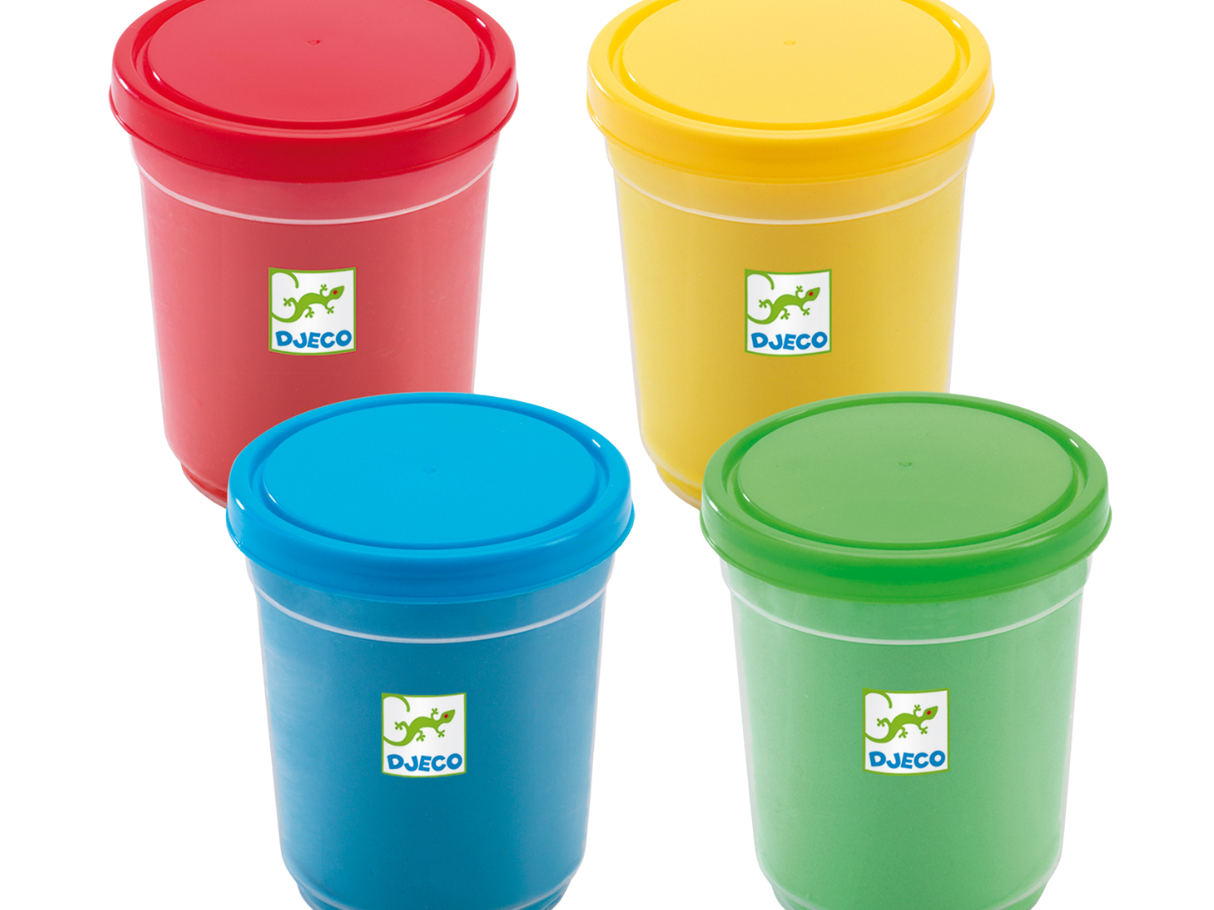 Djeco 4 Pots Play Dough