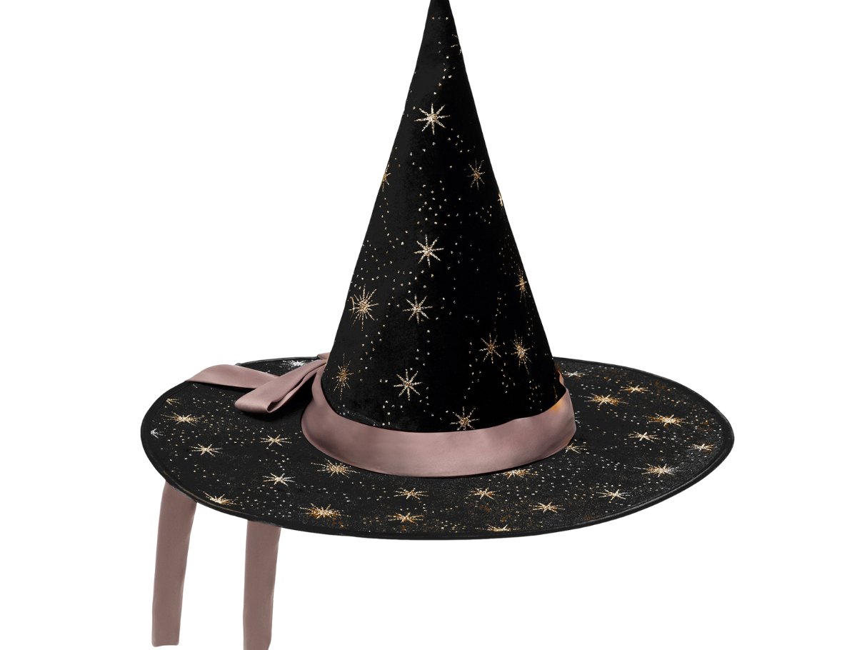 Agatha Velvet Witch Hat