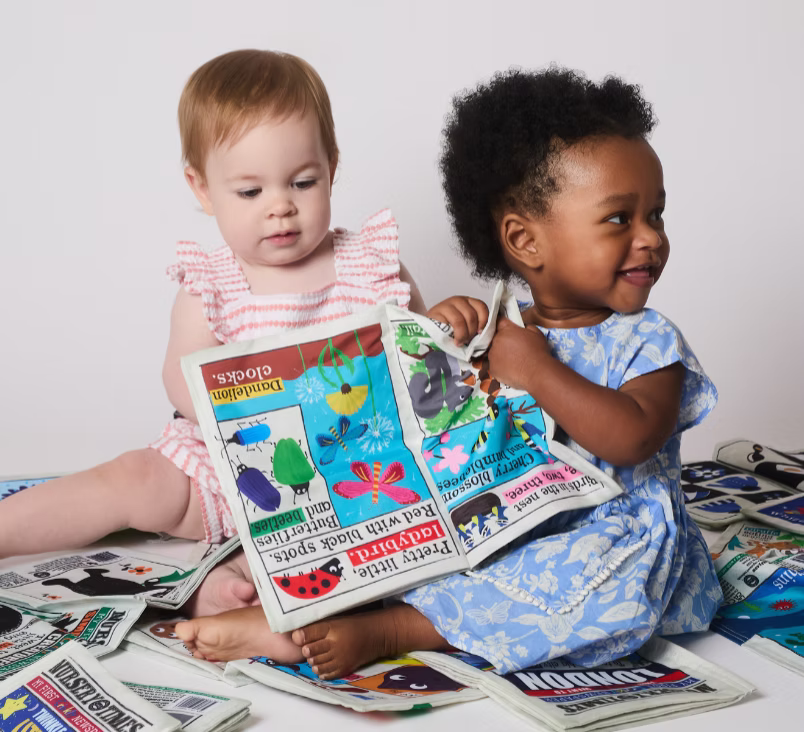 Jo & Nic's Crinkly Cloth Books - Nature Trails