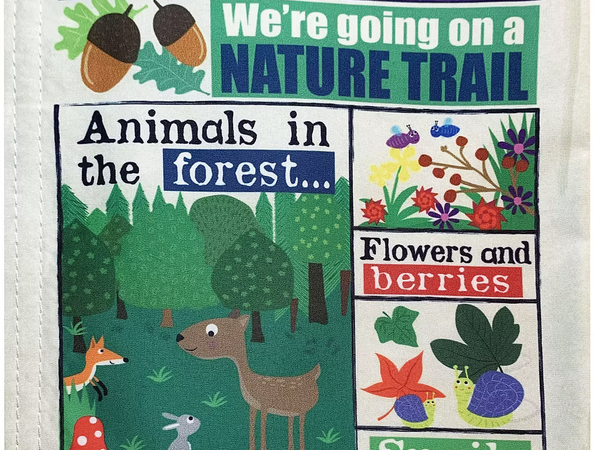 Jo & Nic's Crinkly Cloth Books - Nature Trails