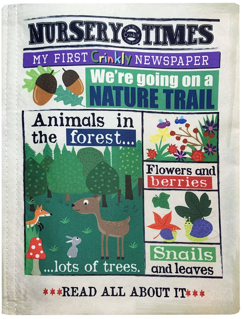Jo & Nic's Crinkly Cloth Books - Nature Trails