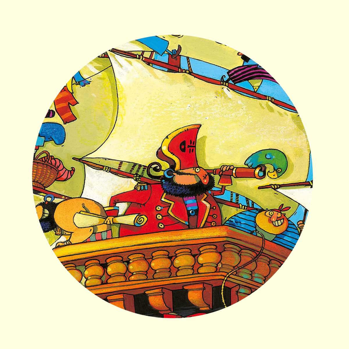 Djeco Barbarossa's Boat 54 Piece Puzzle