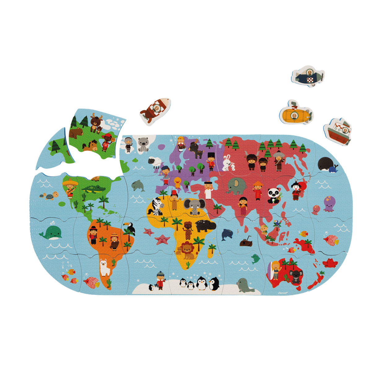 Janod Bath Explorers Map