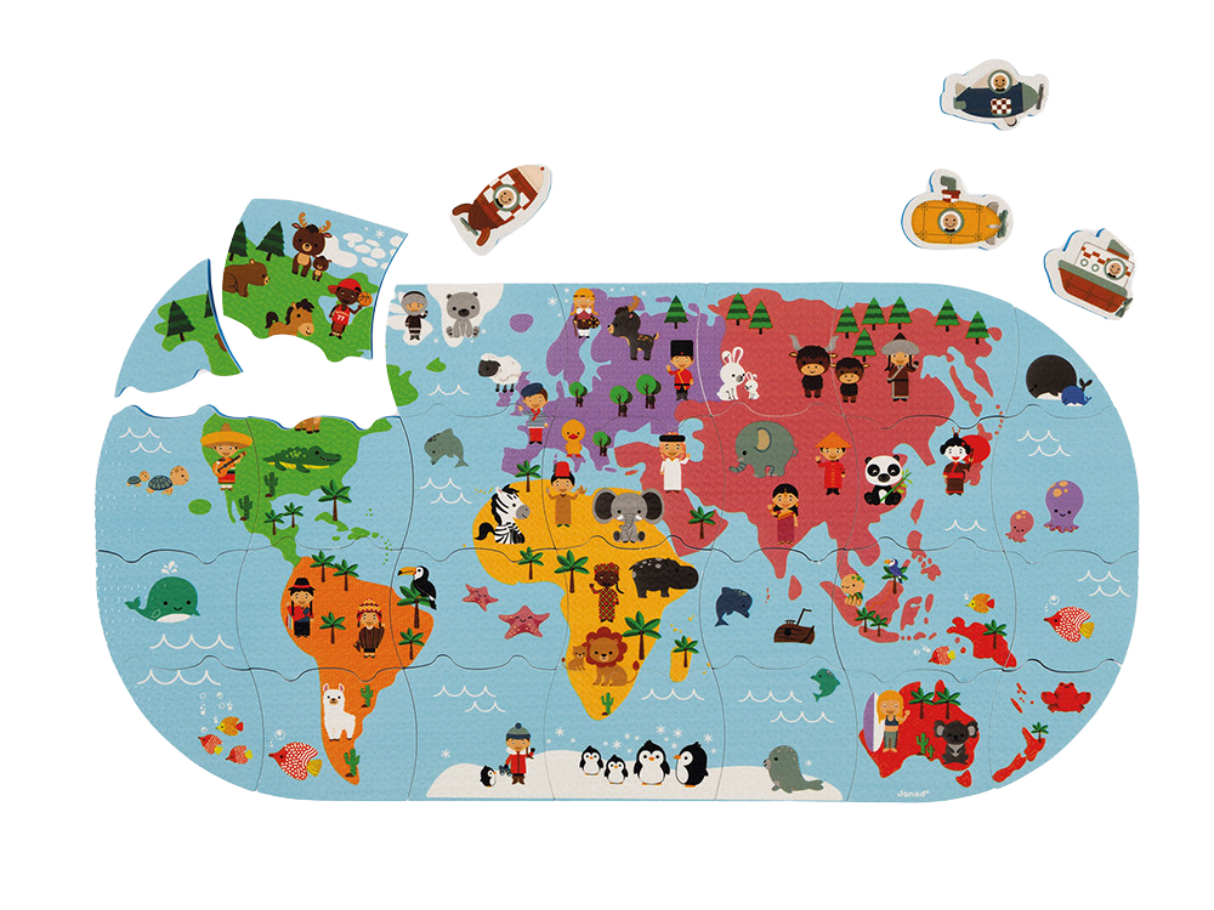 Janod Bath Explorers Map