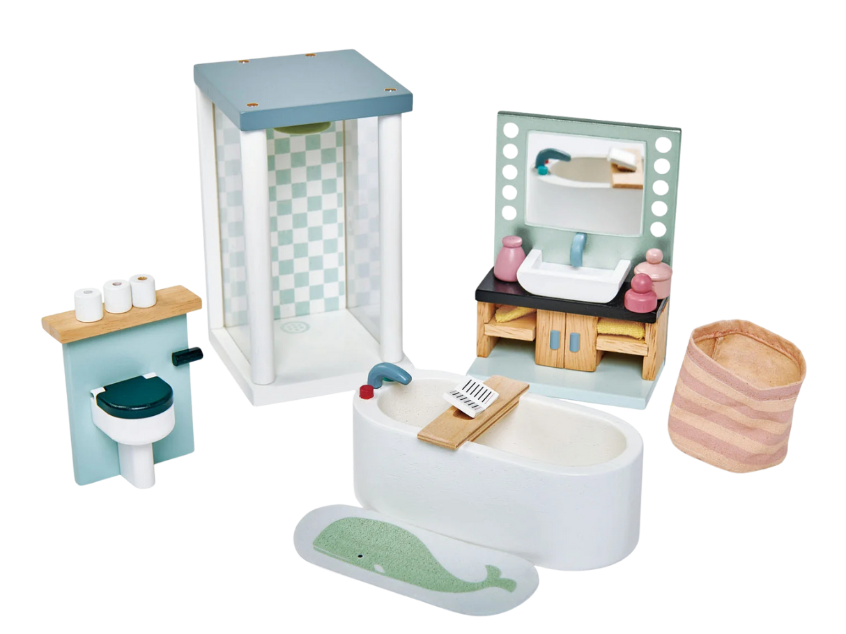 Tender Leaf Dolls House Bathroom Furniture