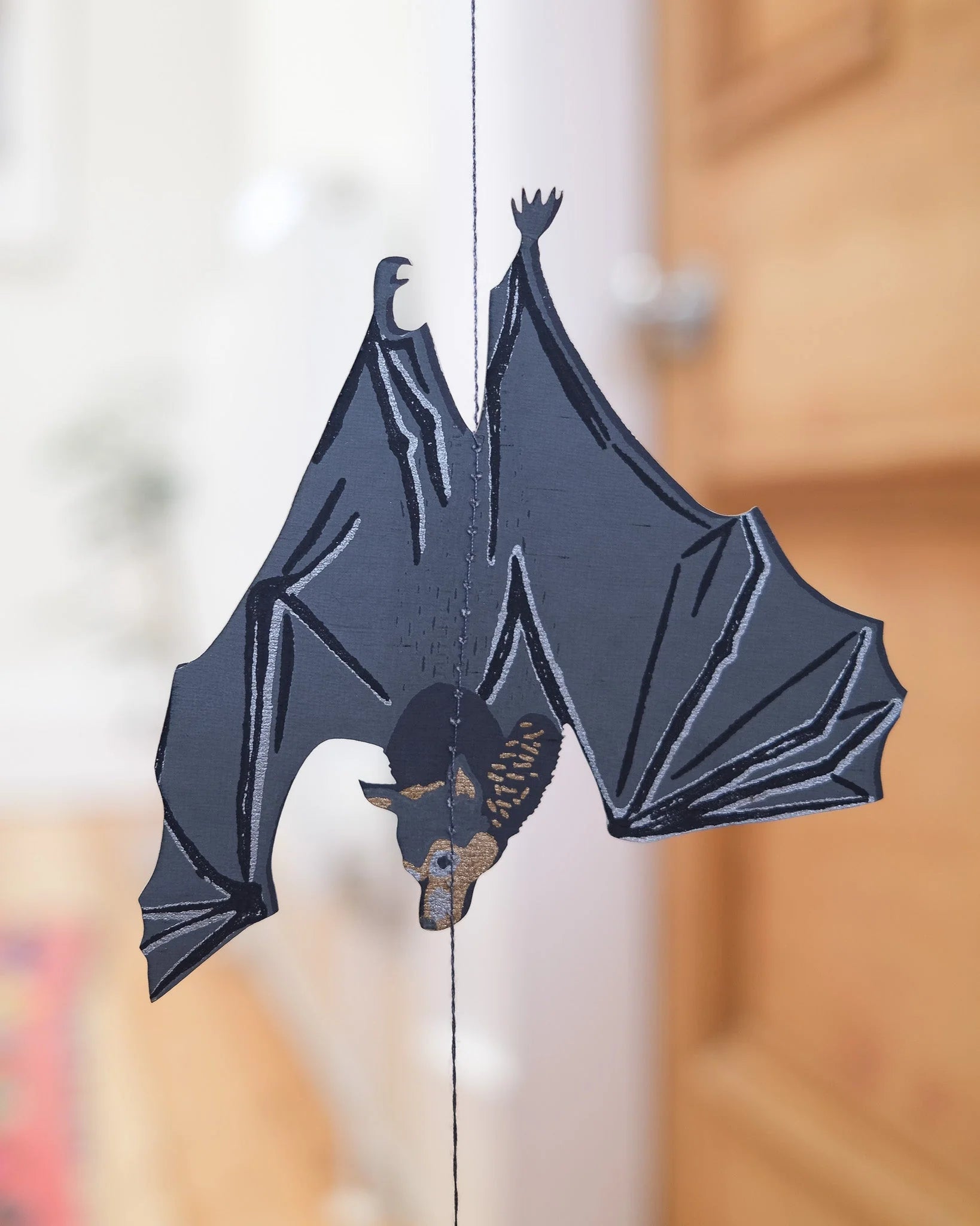 East End Press Bats Vertical Wall Hanging