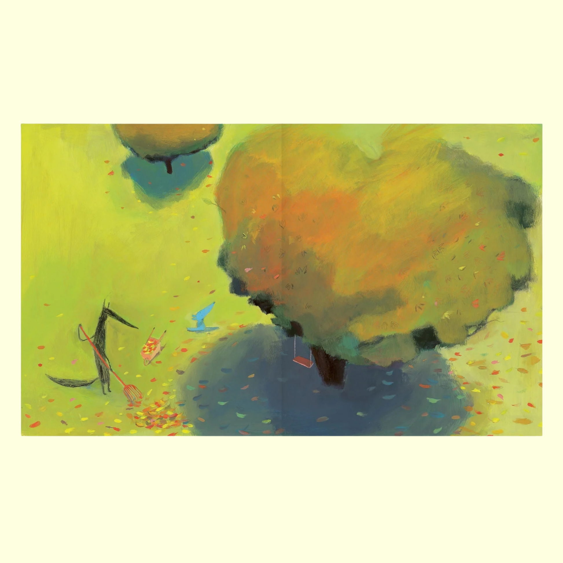 Big Wolf & Little Wolf The Little Leaf That Wouldn't Fall