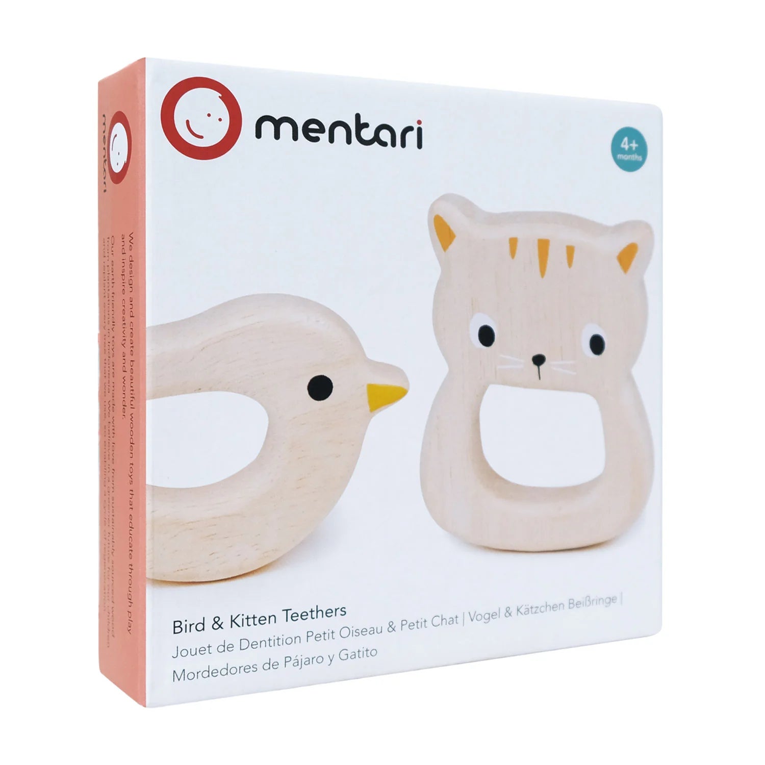 Bird and Kitten Teethers