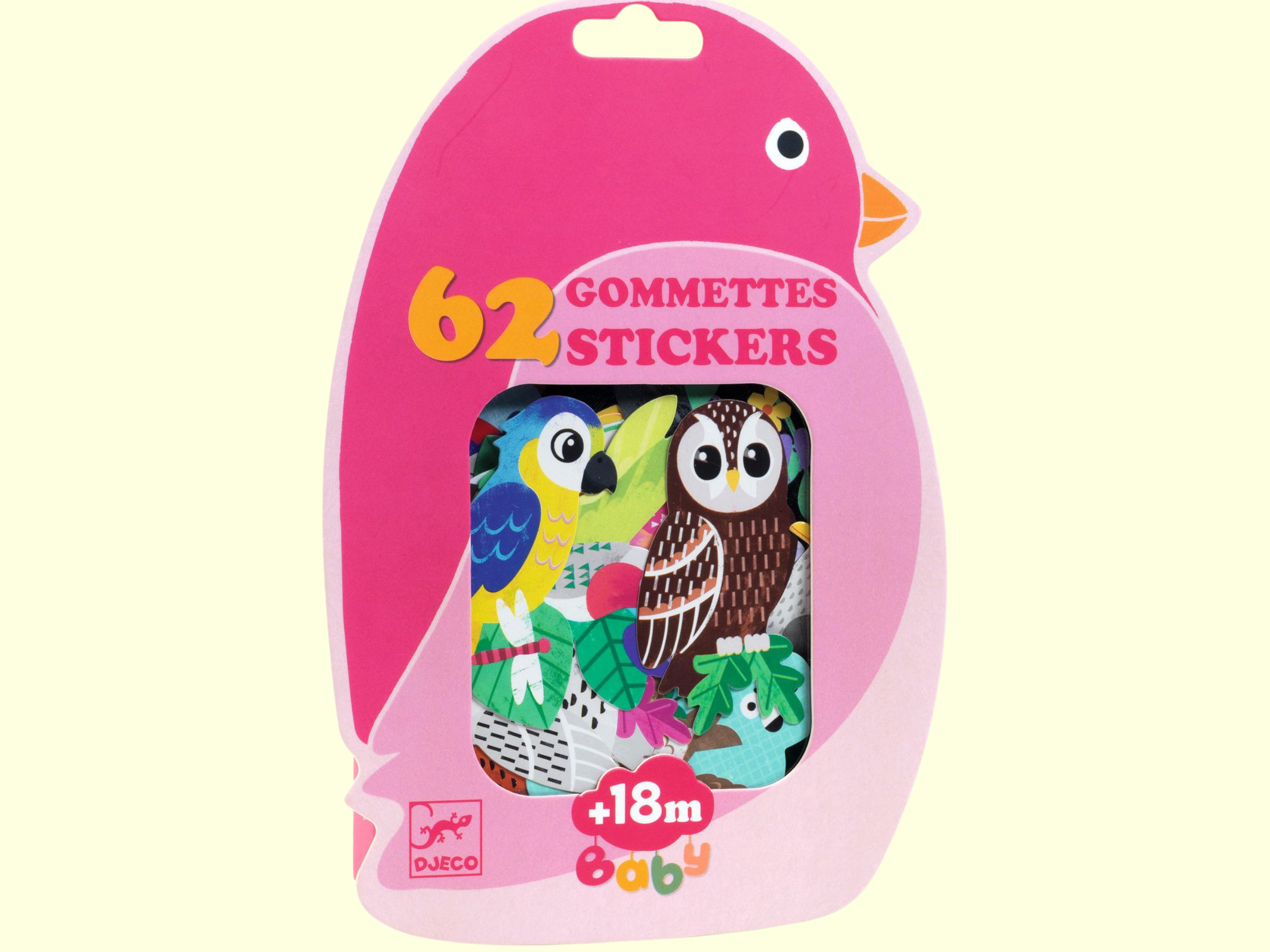 Djeco Big Stickers - Birds