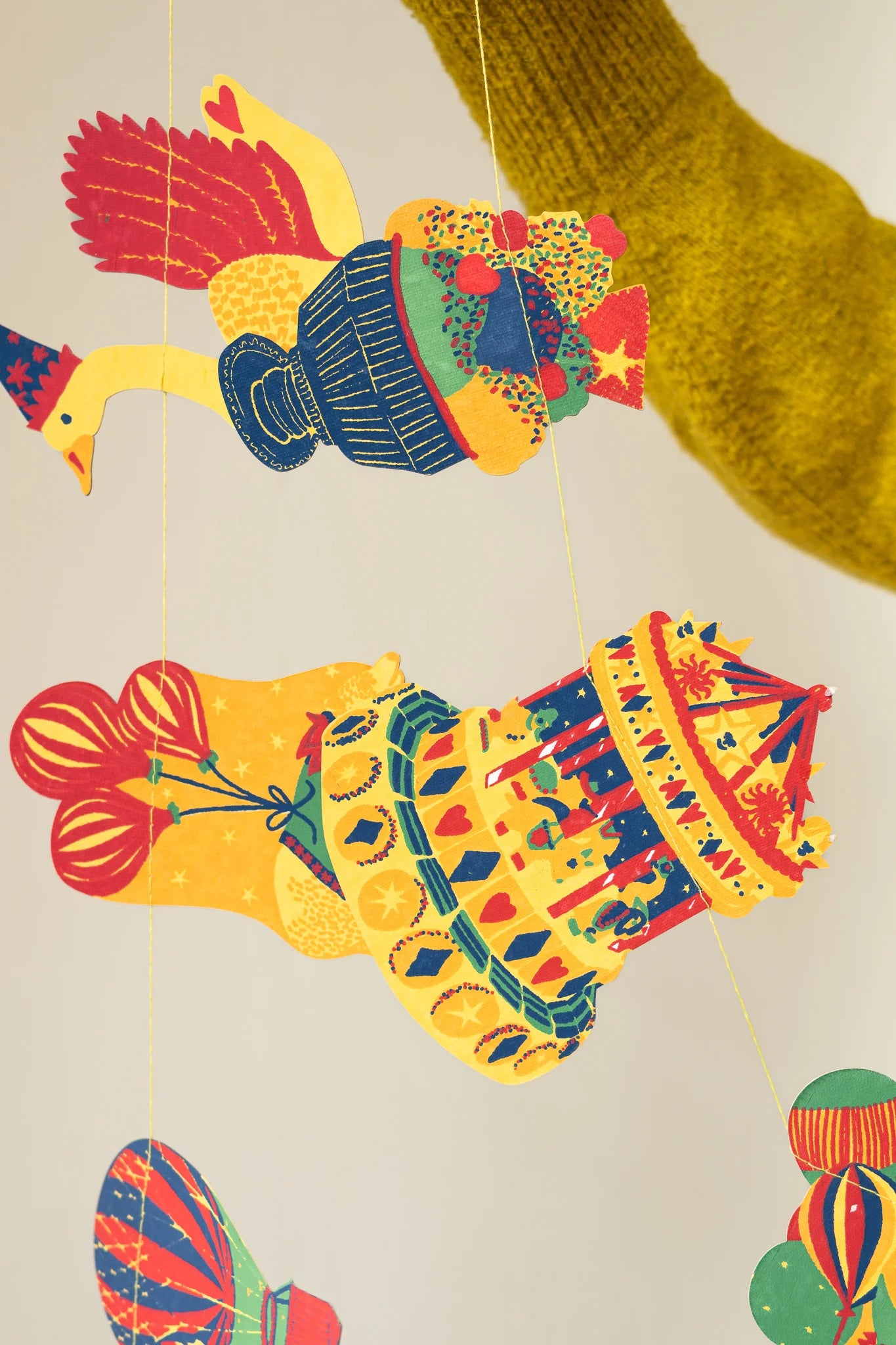 East End Press Birthday Party Sewn Garland