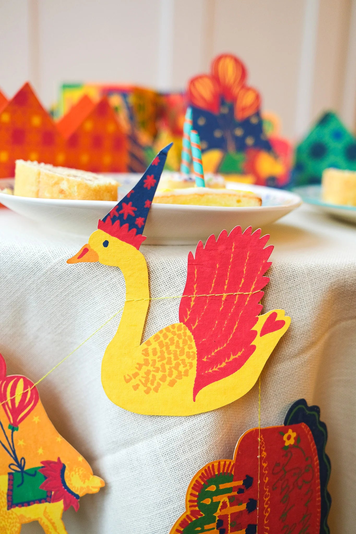 East End Press Birthday Party Sewn Garland