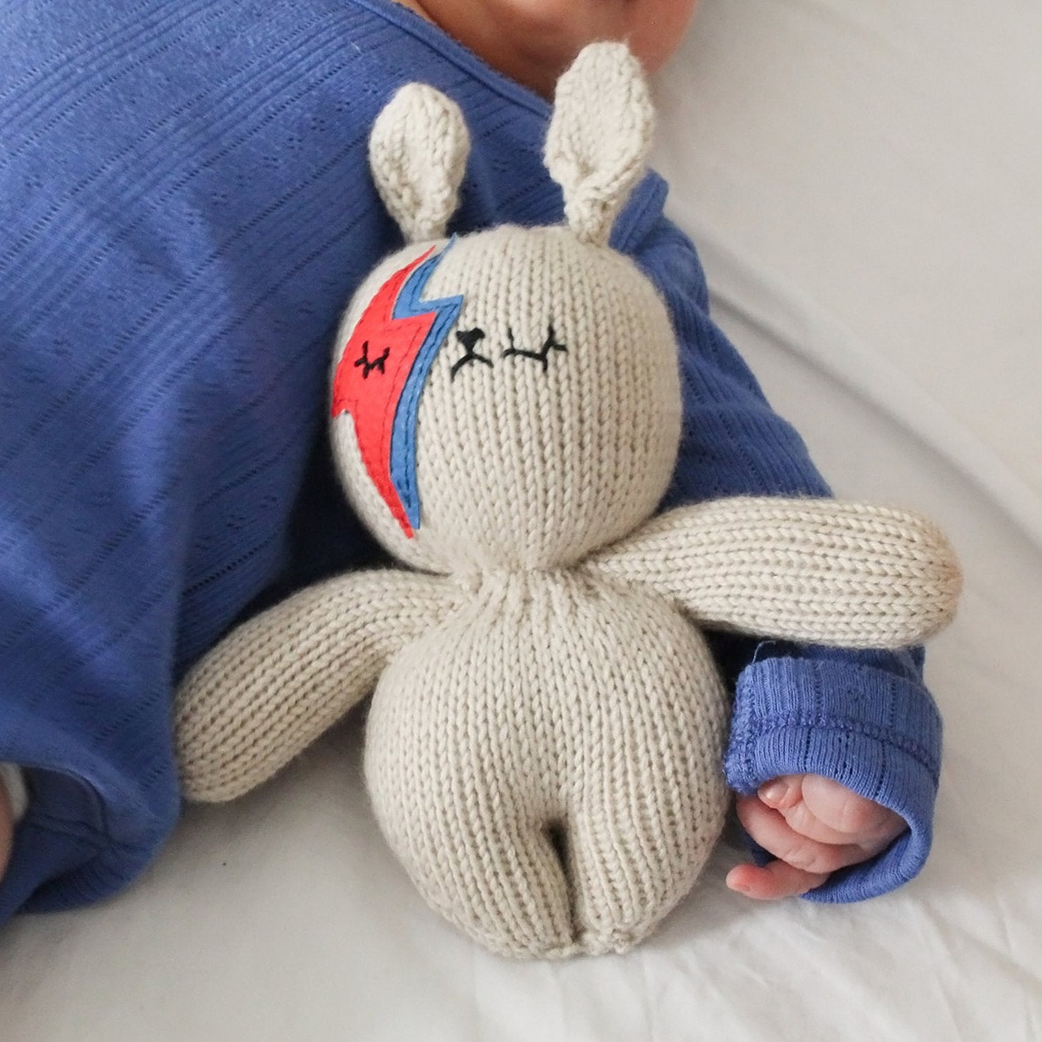 Sootie Limetree Bowie Bunny Rattle