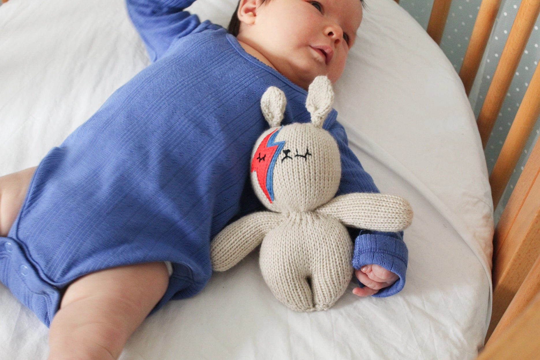 Sootie Limetree Bowie Bunny Rattle