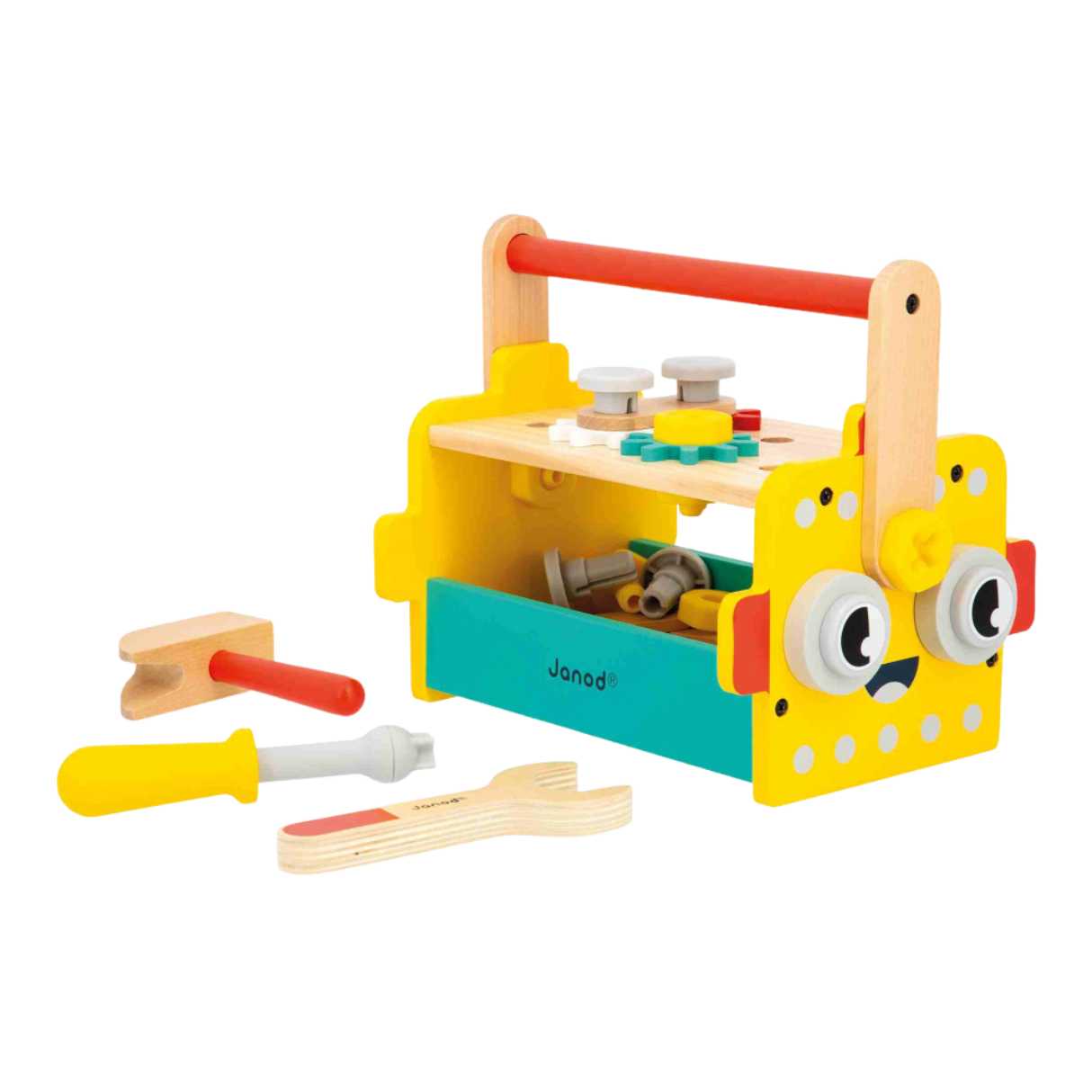 Janod Brico'Kids Robot Tool Box