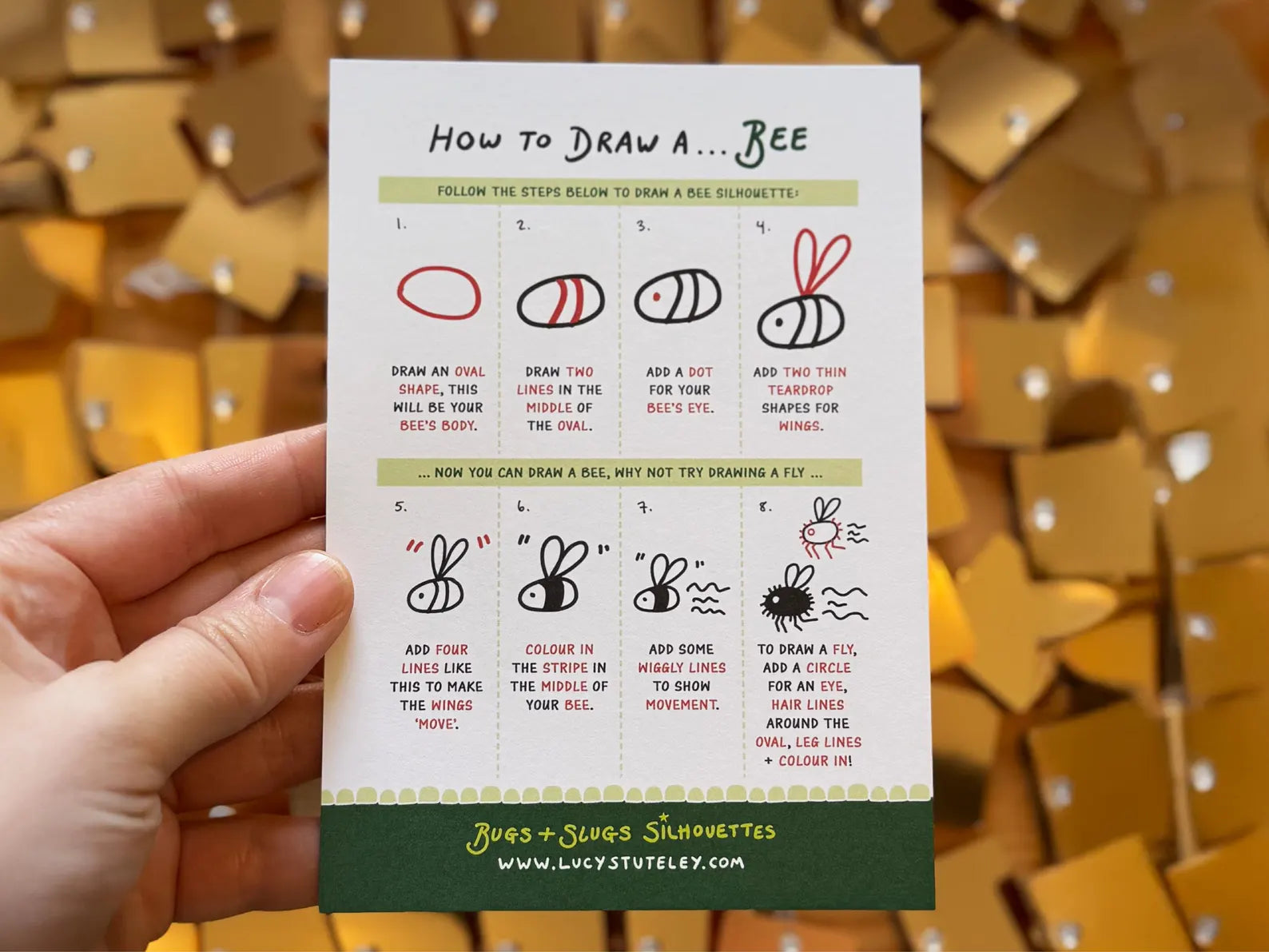 How To Draw...Bugs and Slugs Silhouettes