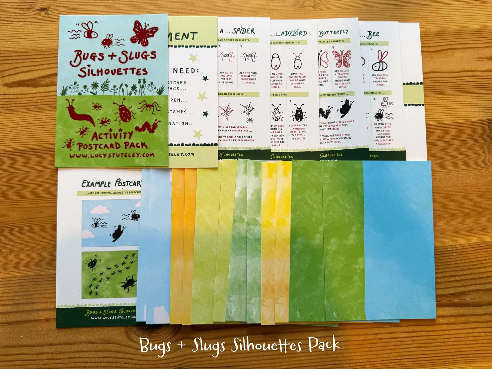 How To Draw...Bugs and Slugs Silhouettes