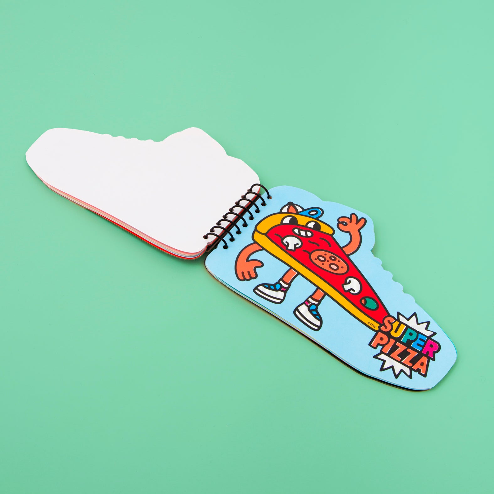 OMY Sticker By Number Notebook: Sneaker