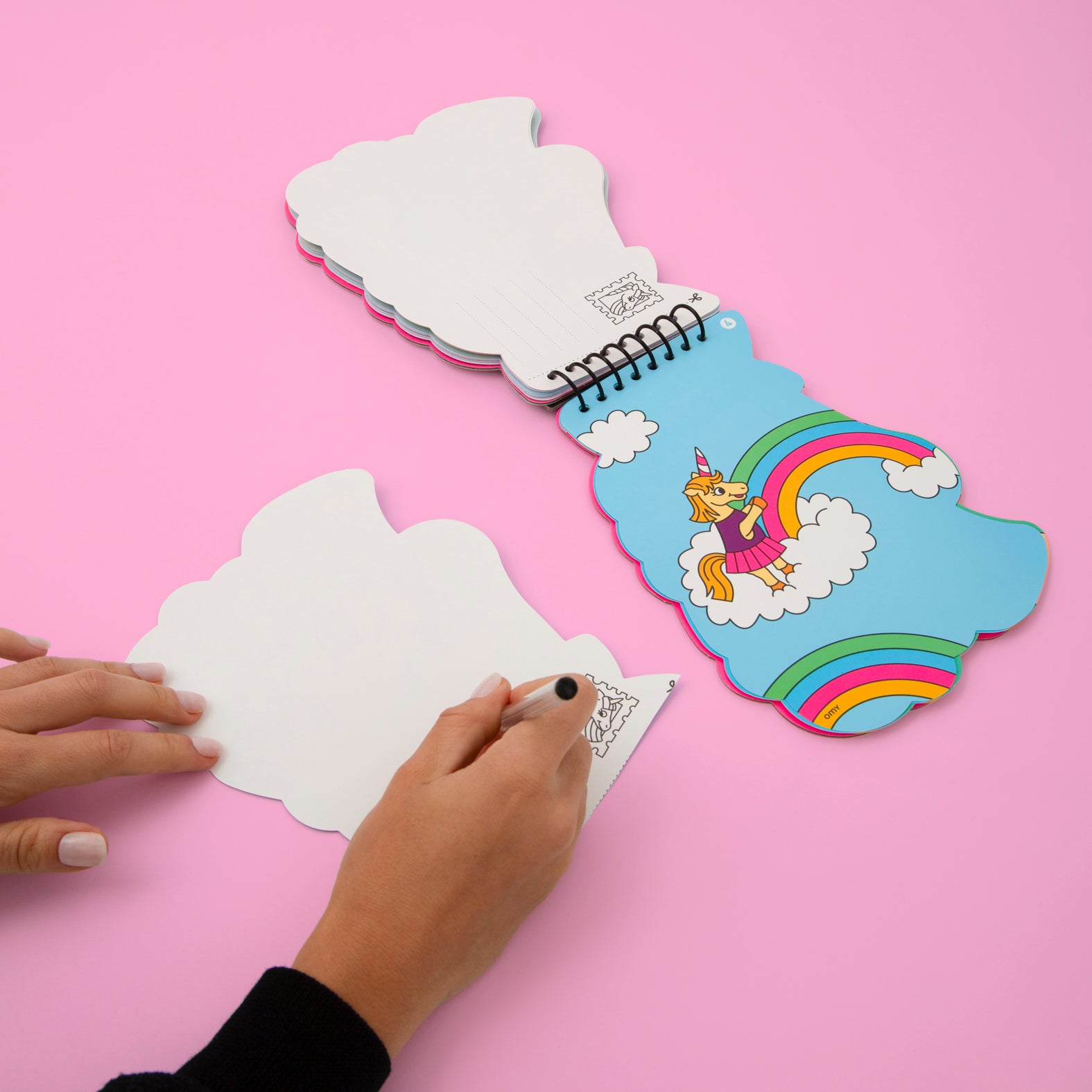 OMY Sticker Activity Book - Lily the Unicorn