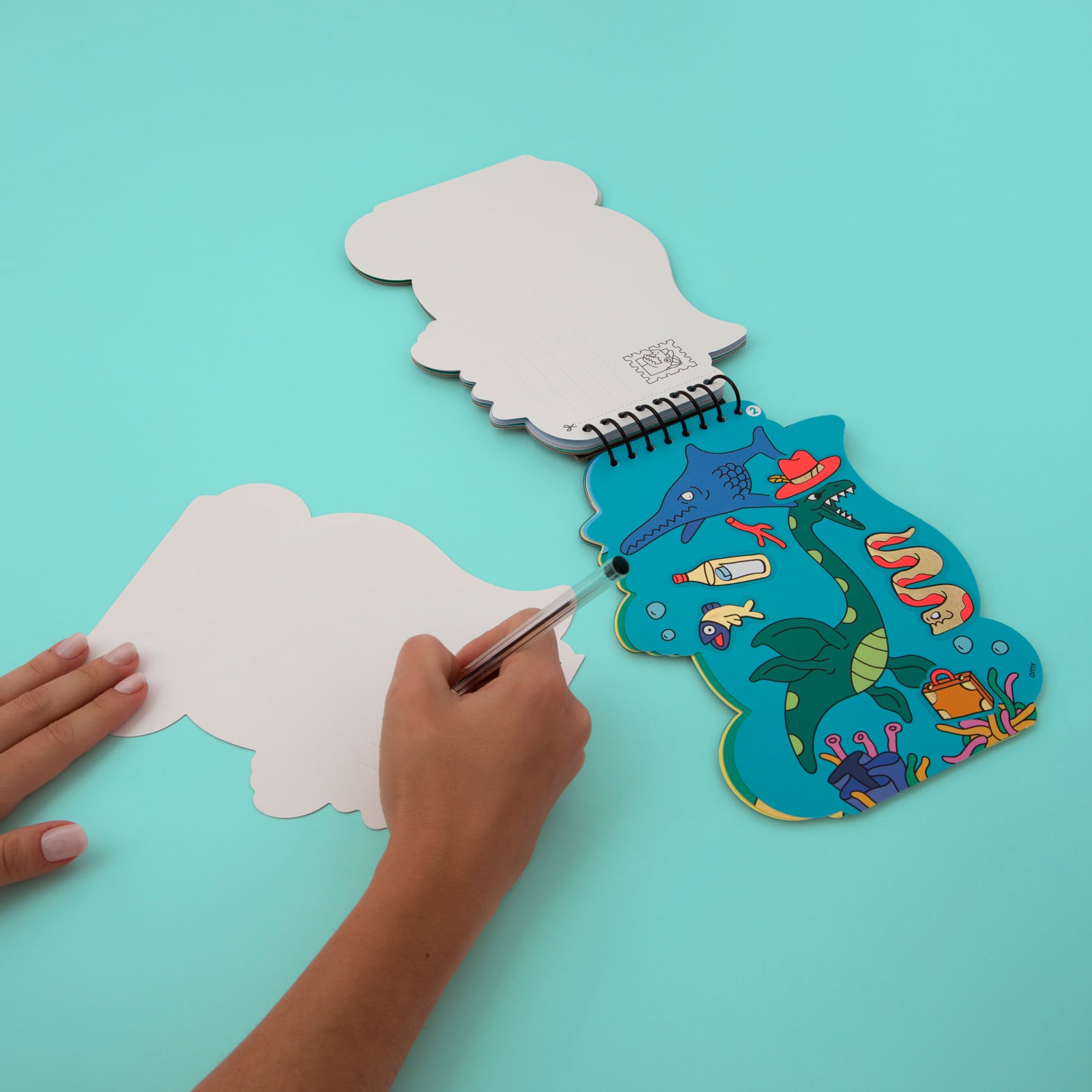 OMY Sticker Activity Book - Dinos