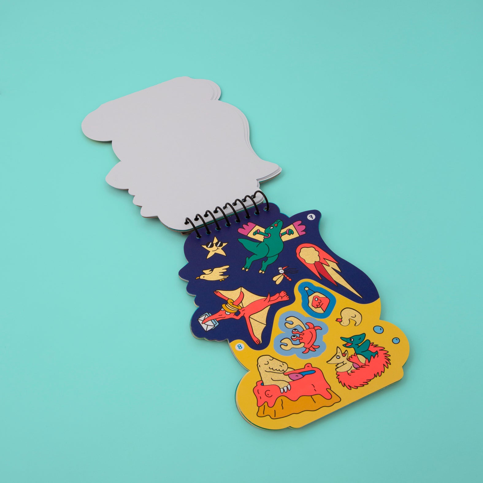 OMY Sticker Activity Book - Dinos