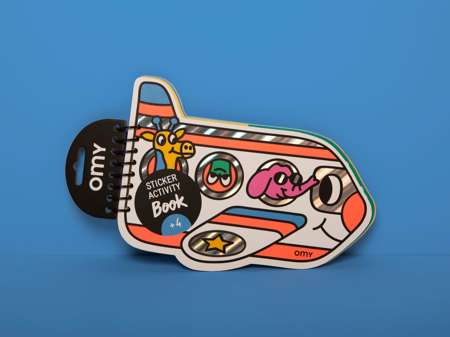 OMY Sticker Activity Book: Vroom