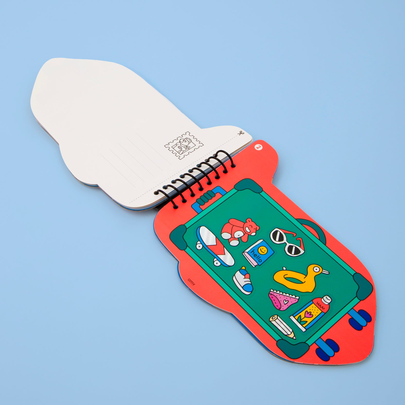 OMY Sticker Activity Book: Vroom