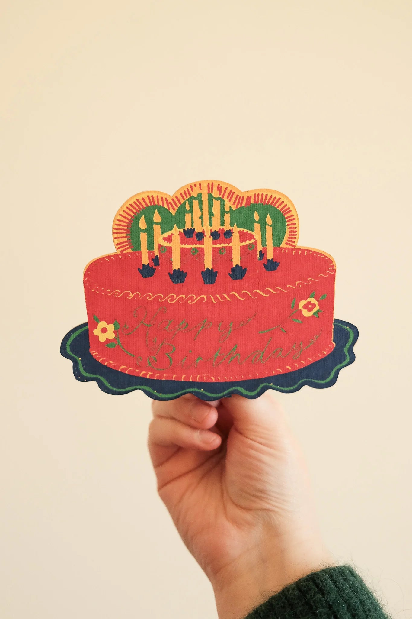 East End Press Party Cake Greeting Card