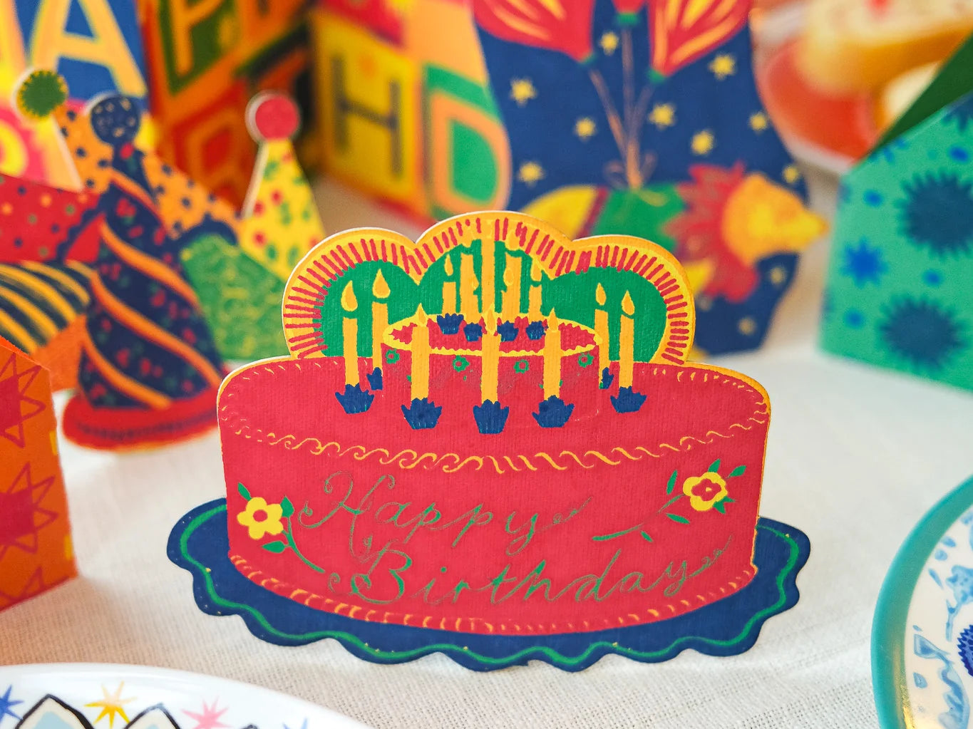 East End Press Party Cake Greeting Card
