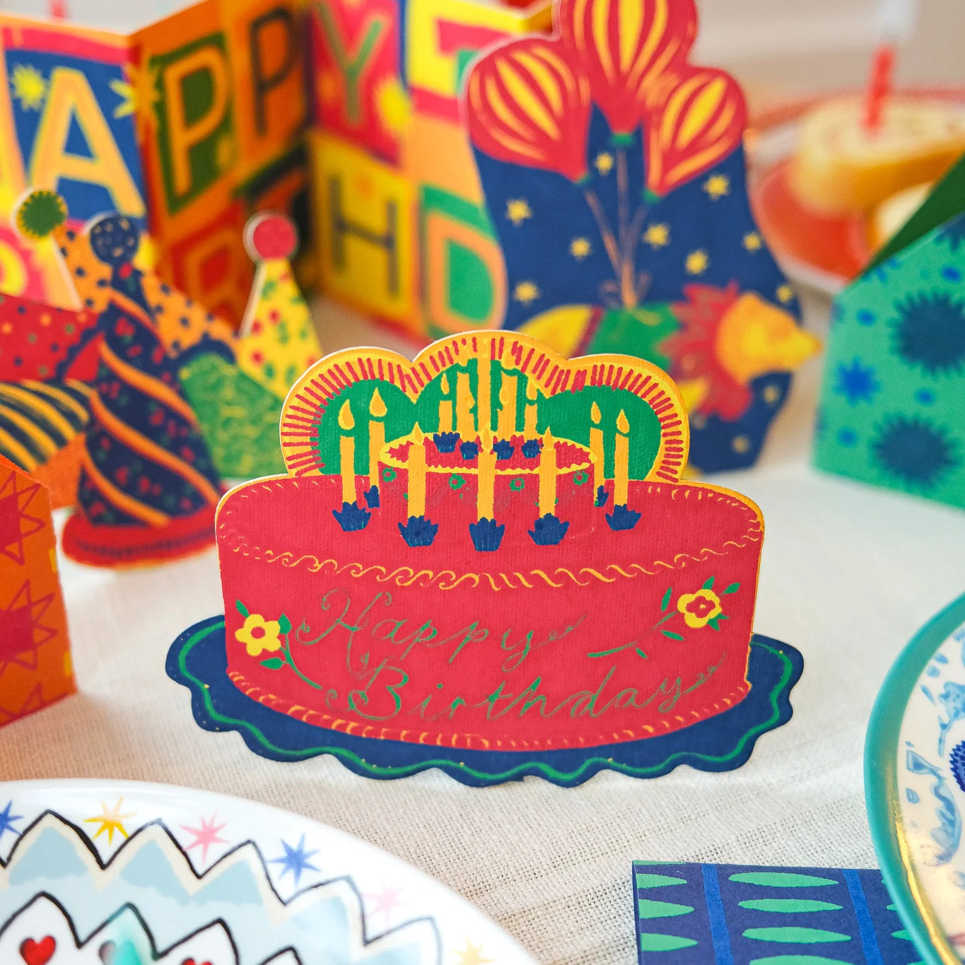 East End Press Party Cake Greeting Card