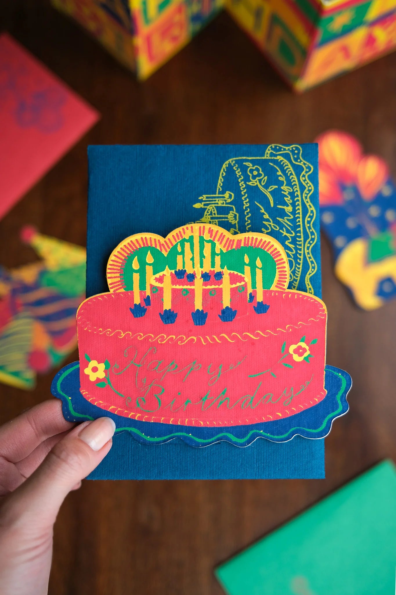 East End Press Party Cake Greeting Card