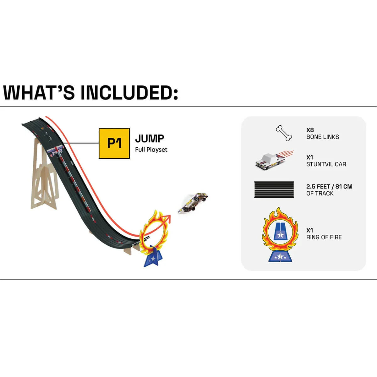 Candylab Roadworks Stunt Jump Playset
