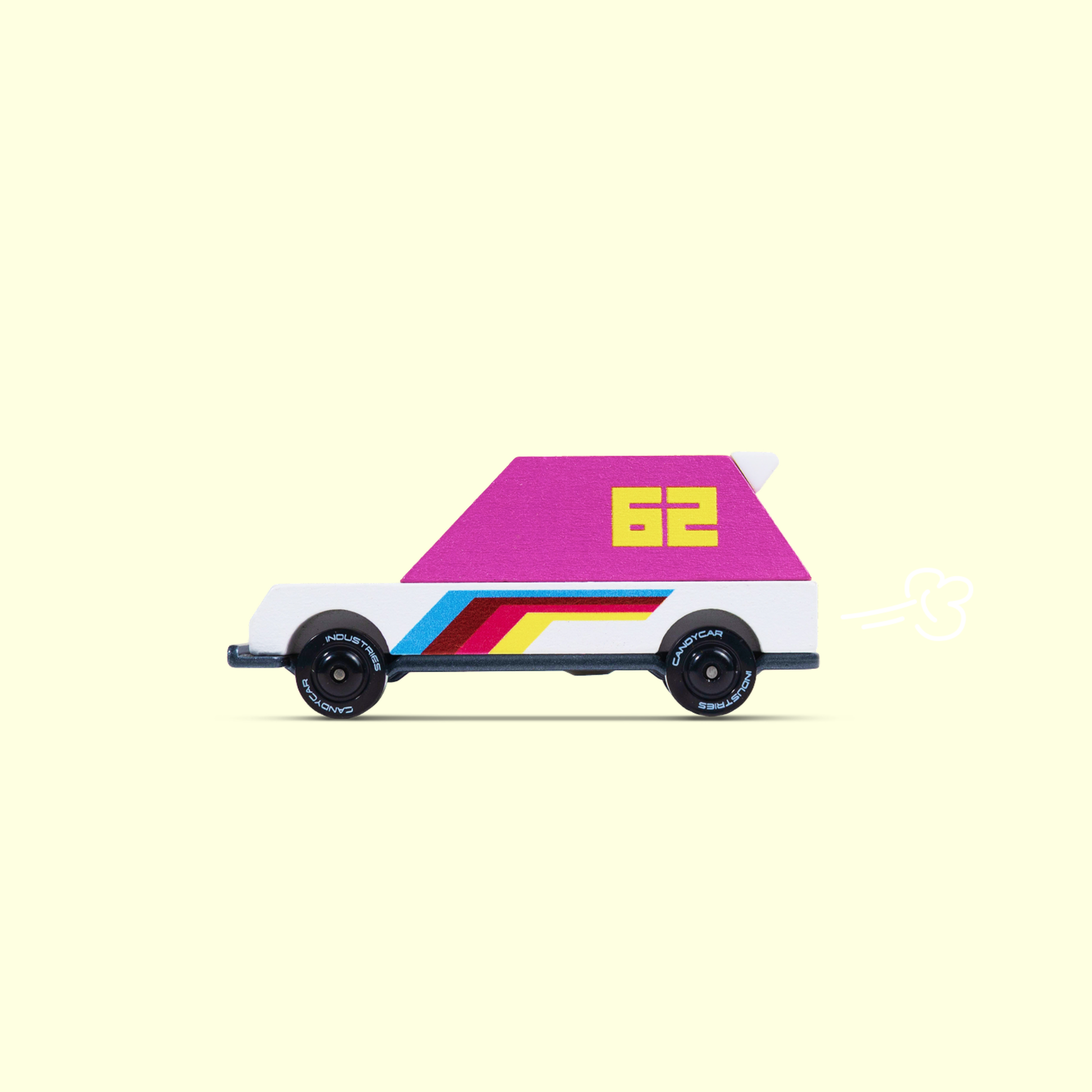 Candylab Toons Pink 62 Racer Car