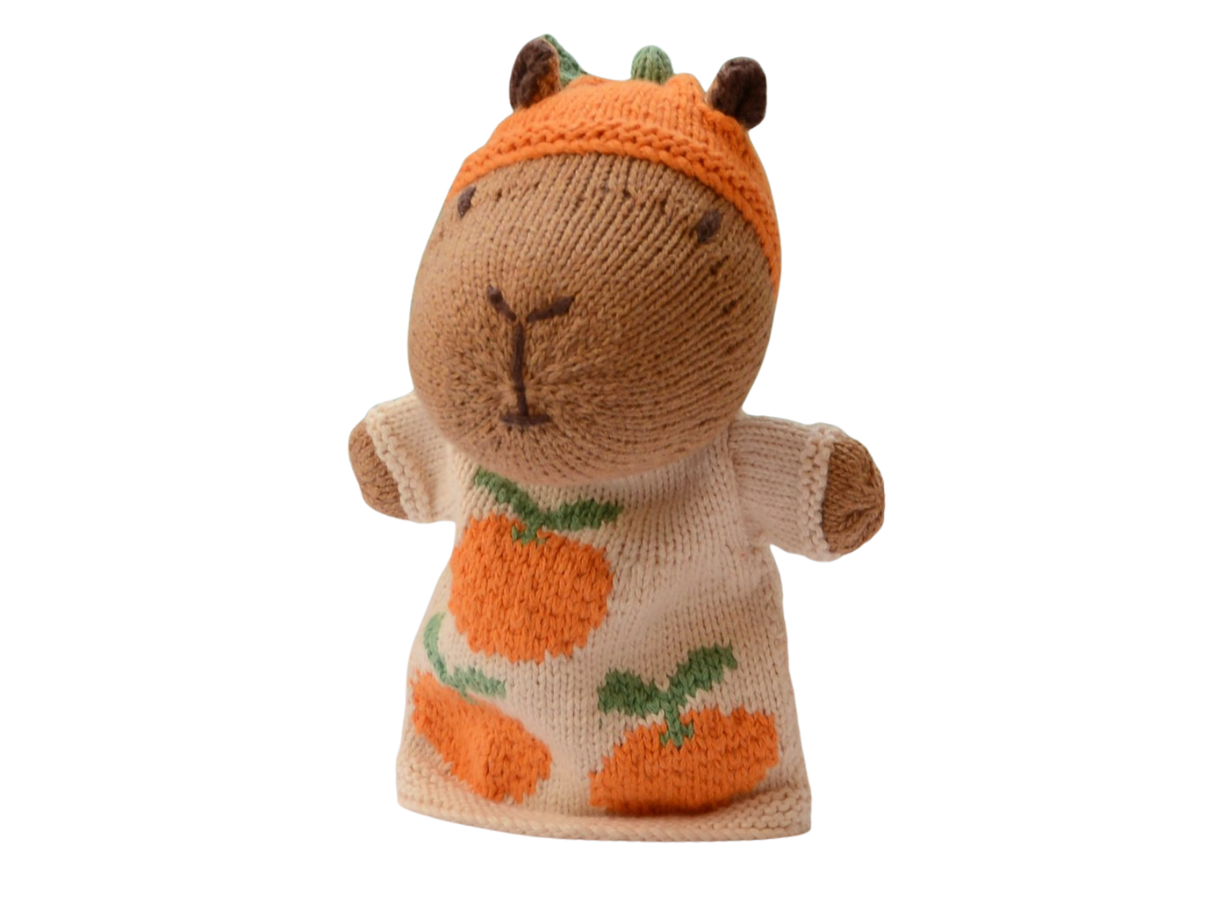 Chunki Chilli Capybara Handpuppet
