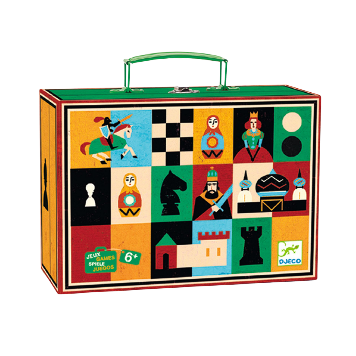 Djeco Chess & Draughts Case