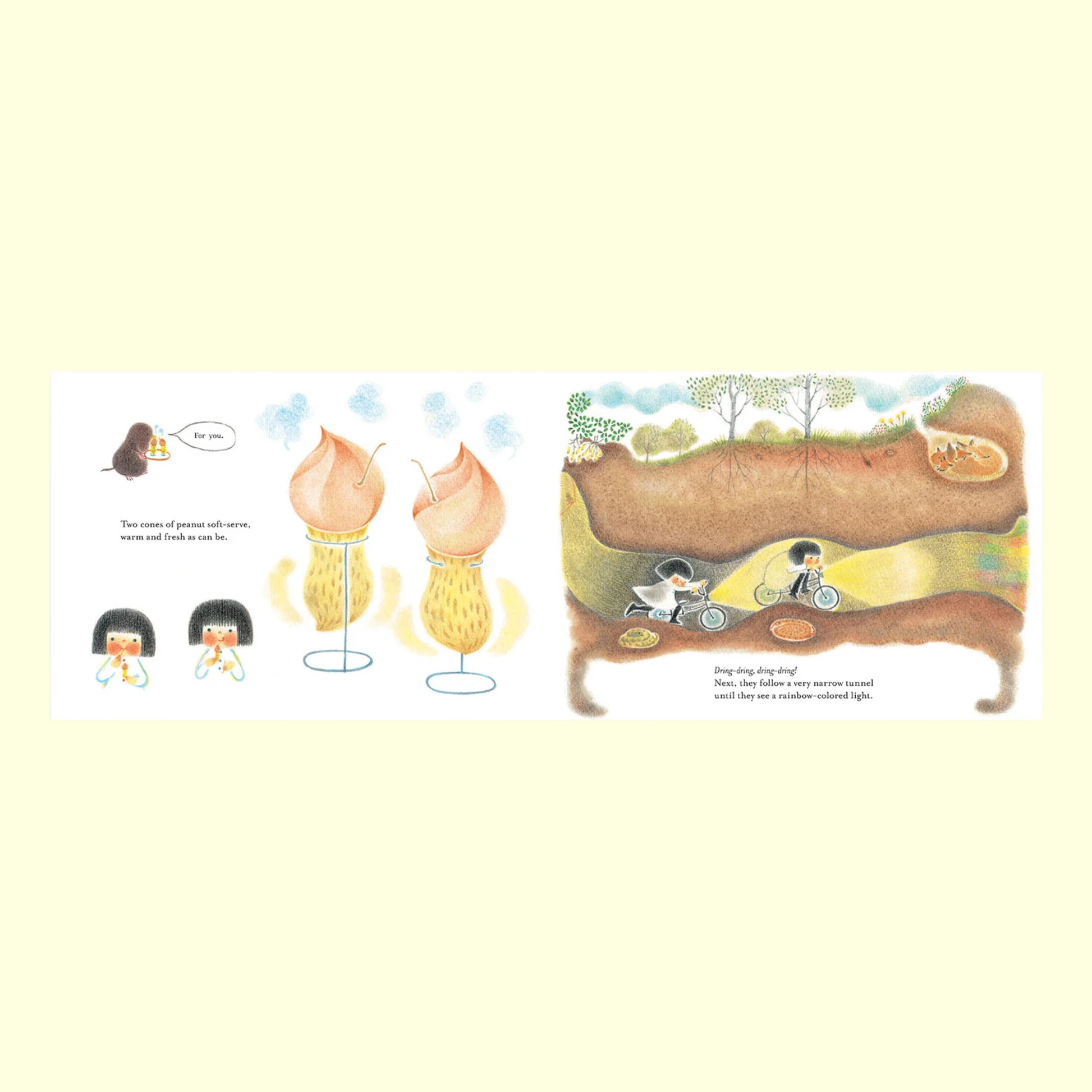 Chirri & Chirra Underground by Kaya Doi