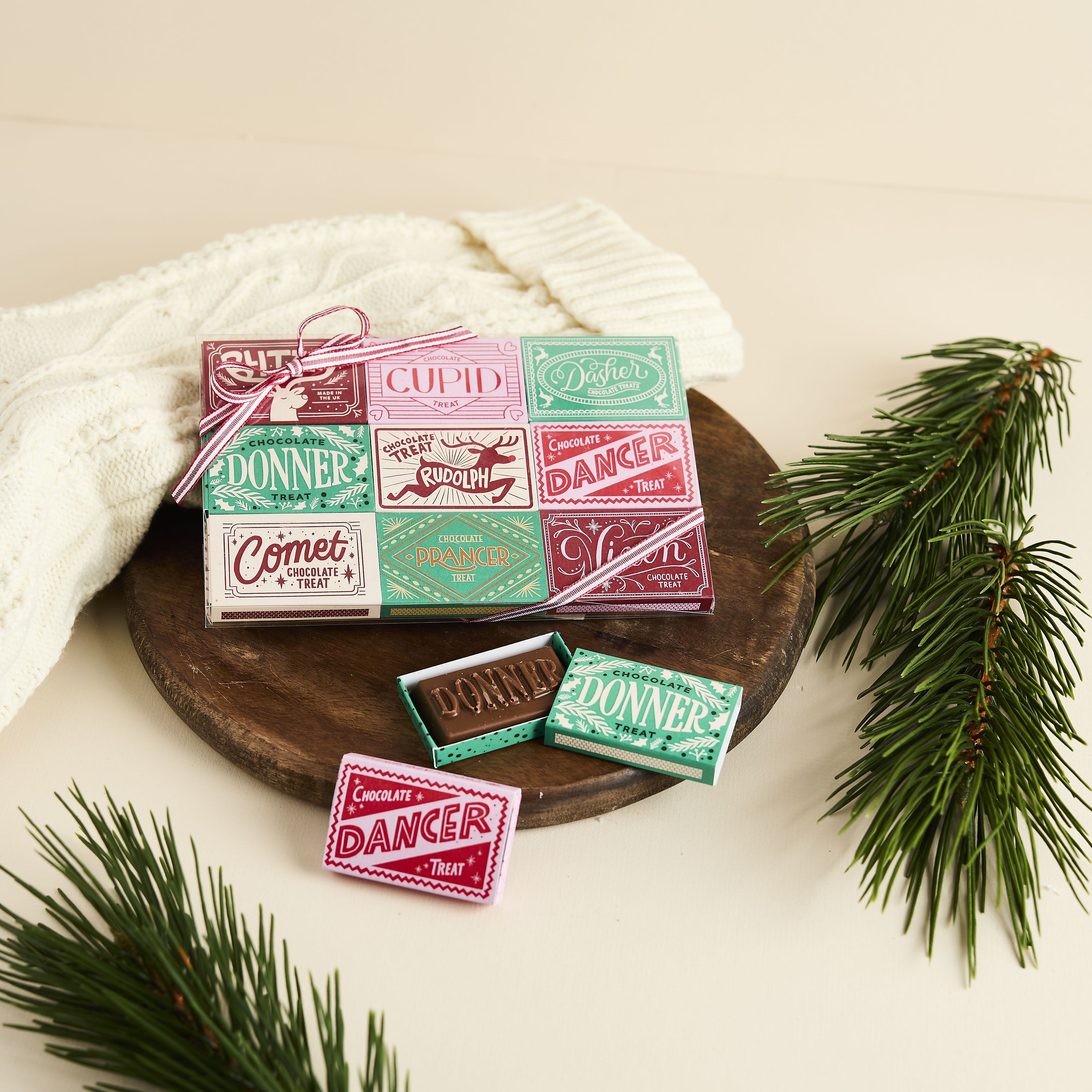 The Chocolate Gift Company All Star Reindeers