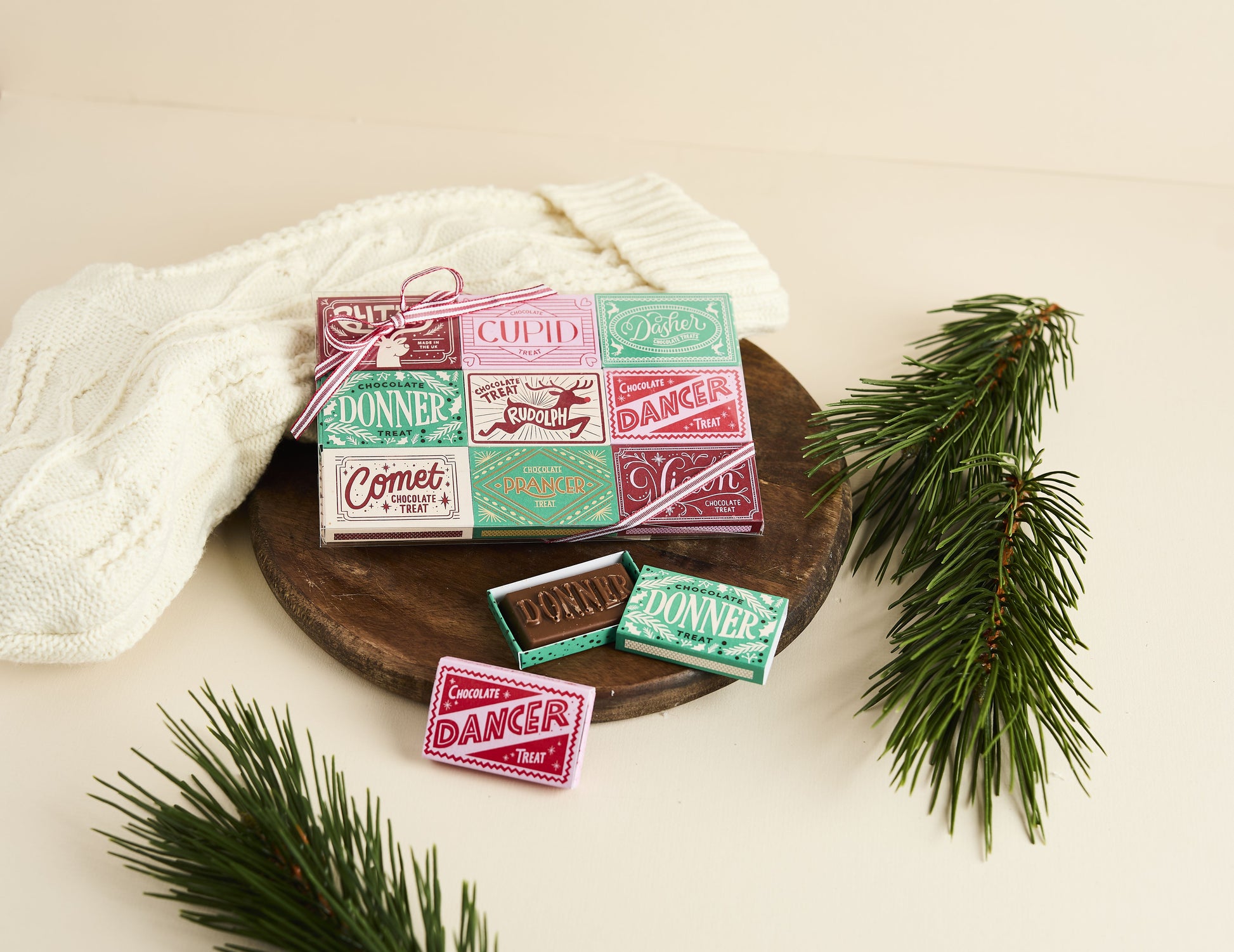 The Chocolate Gift Company All Star Reindeers