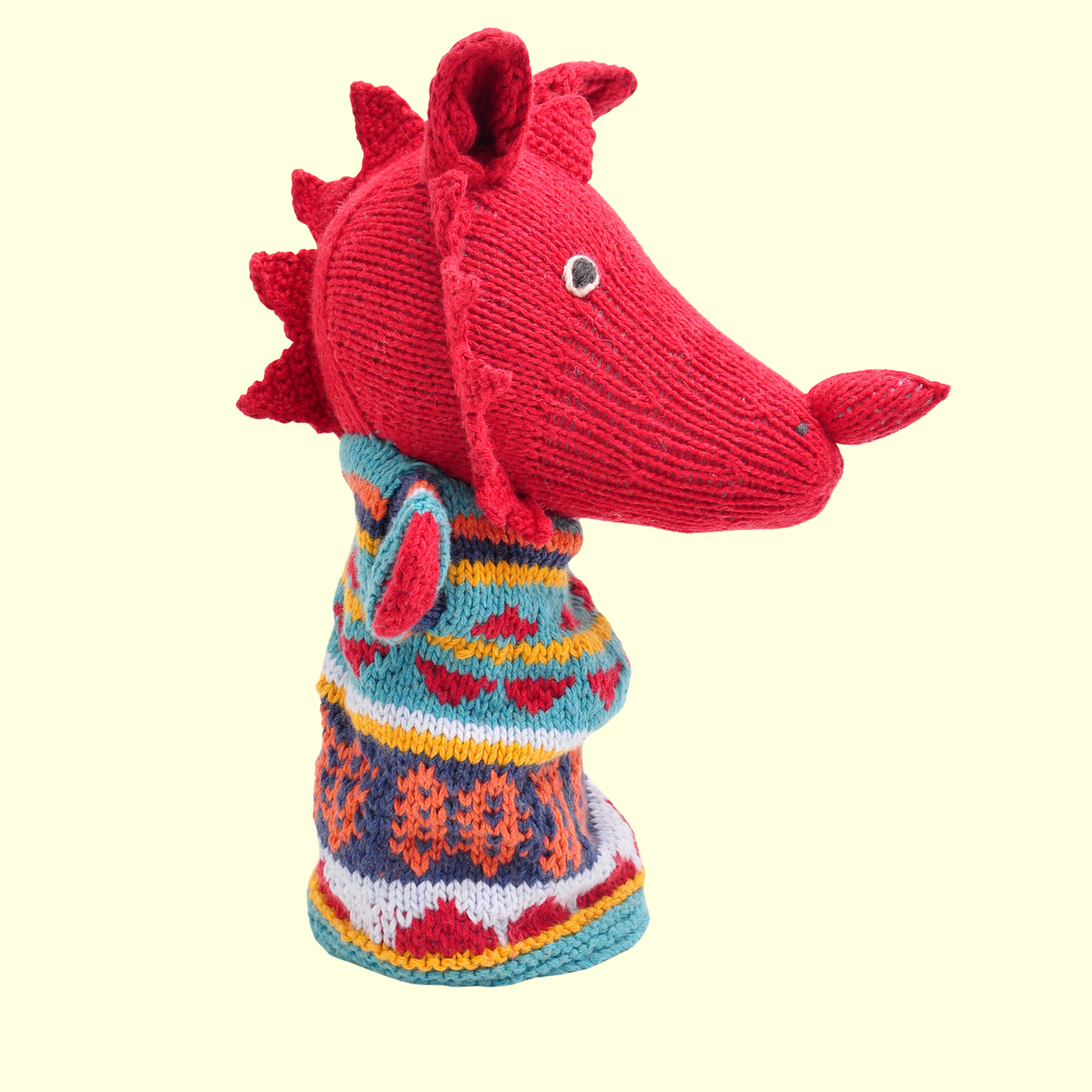Chunki Chilli Welsh Dragon Hand Puppet