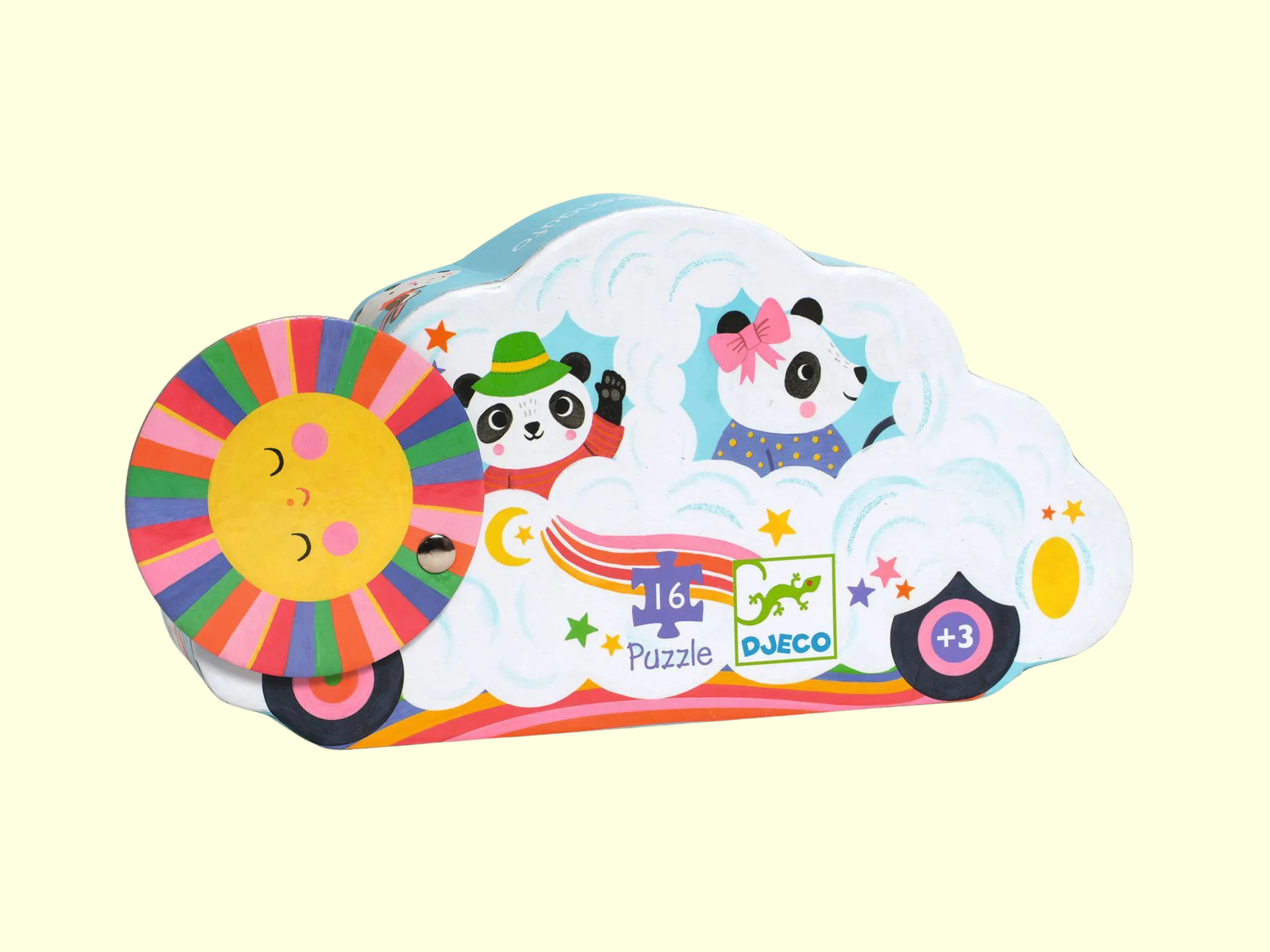 Djeco Cloud Car 16 Piece Puzzle