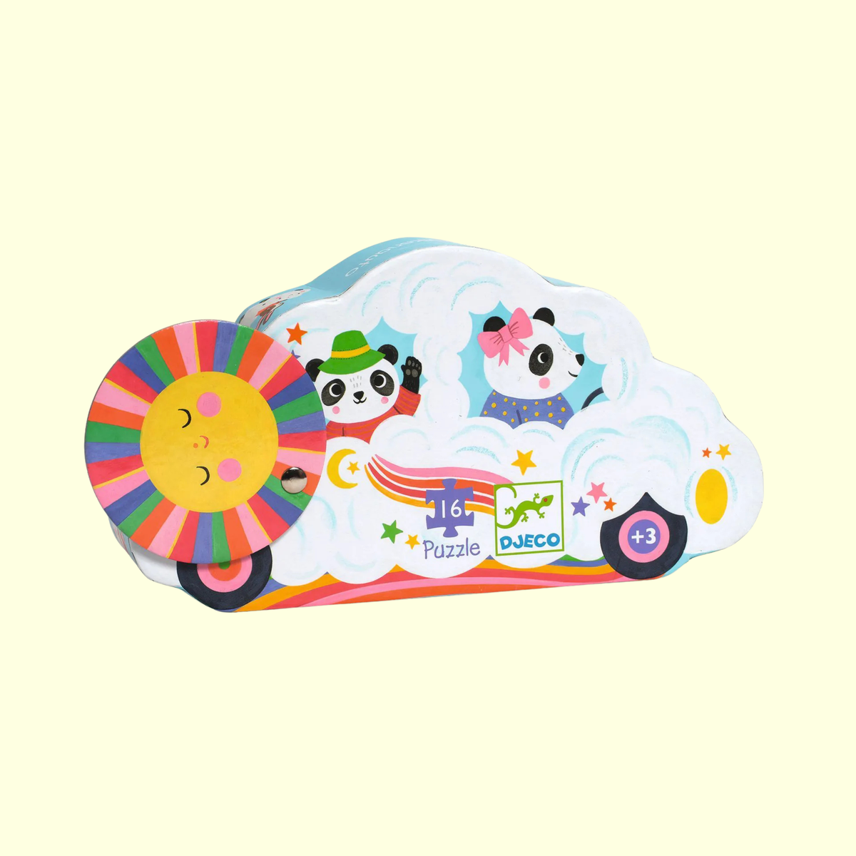 Djeco Cloud Car 16 Piece Puzzle