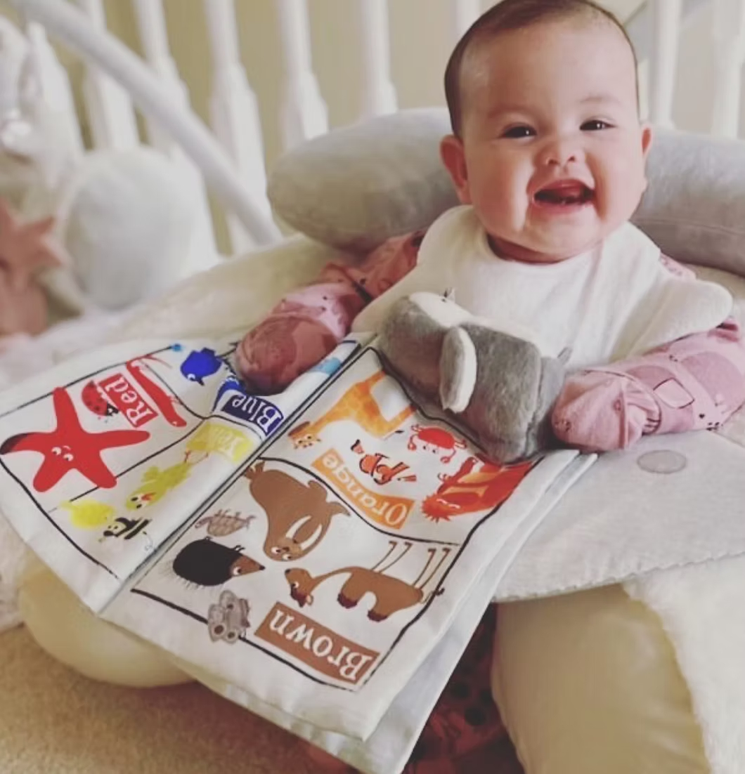 Jo & Nic's Crinkly Cloth Books - Colourful Creatures
