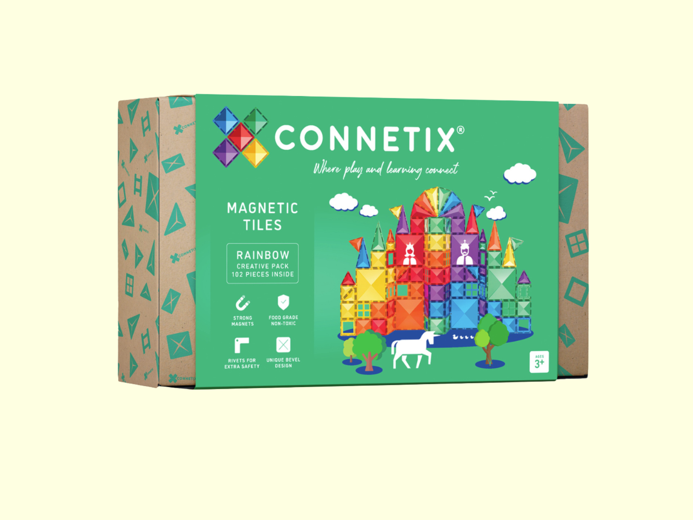 Connetix Rainbow Creative Pack 102 Piece