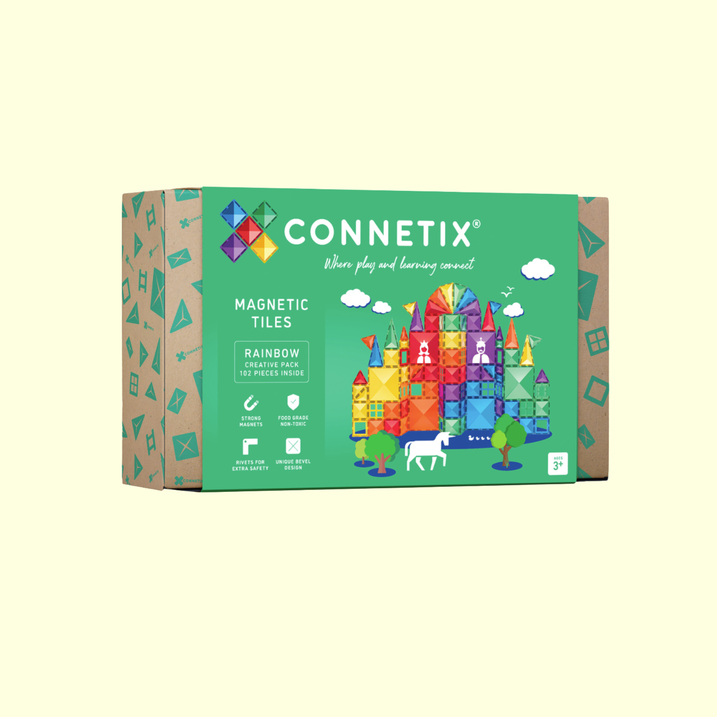 Connetix Rainbow Creative Pack 102 Piece
